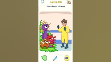 DOP 3 Gameplay Level 33 Save the viruses #shorts #gaming
