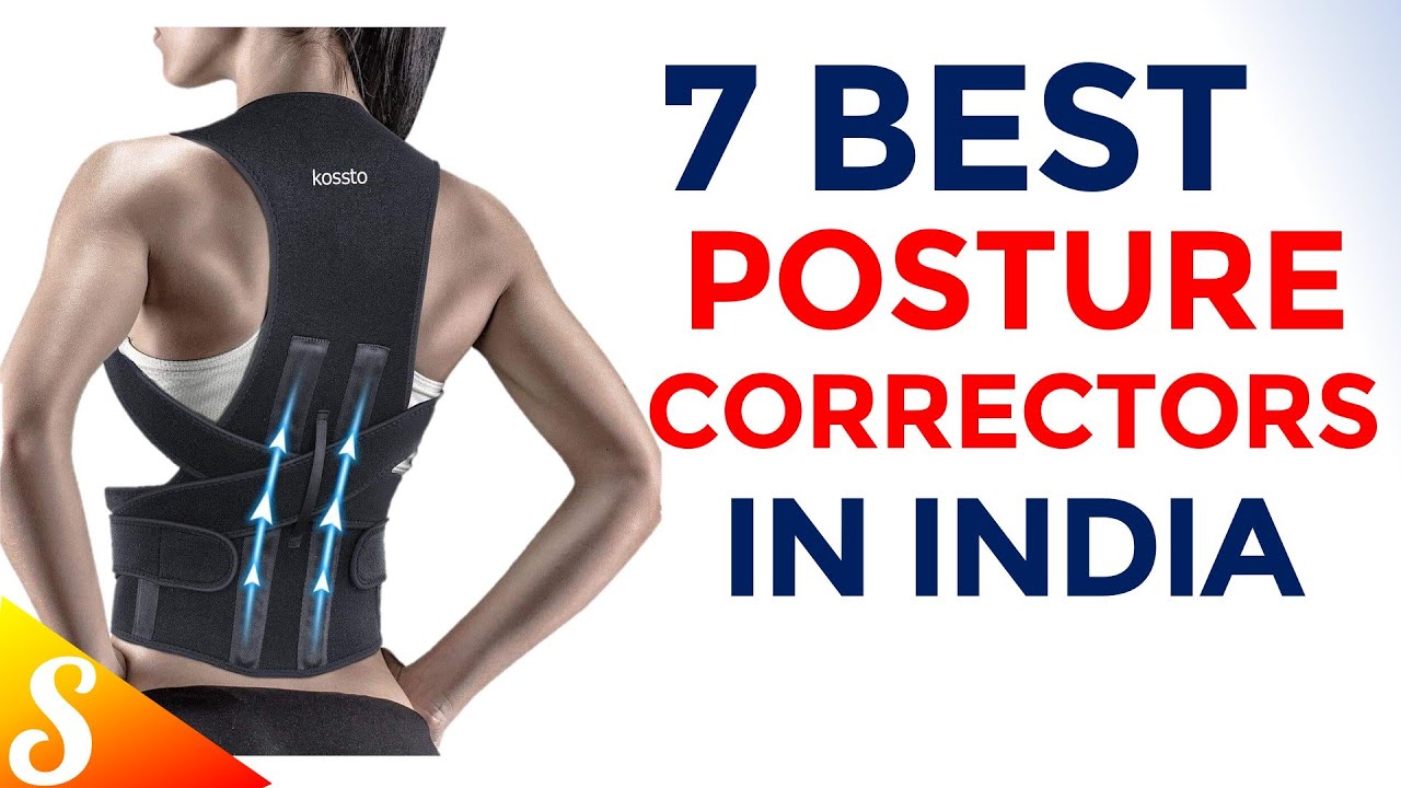 7 Best Posture Correctors for Man & Woman with Price  Belt for Lower and  Upper Back Pain Relief 