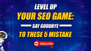 5 Mistakes to avoid while doing on page SEO | SEO Tutorial | On Page SEO | SEO Mistakes | SEO Guide