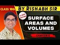 Surface area &amp; Volume | Class10th | All NCERT Ques With Examples | Hindi &amp; English Medium.