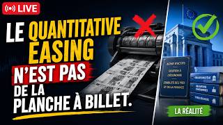 Live : Le Quantitative Easing n'est pas de la planche à billet.
