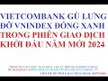 Vietcombank gnh cng lng  vnindex xanh trong phin giao dch khi u nm mi 2024