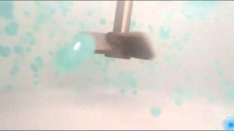 Axial Flow Turbine Mixes in Water - Demo | INDCO
