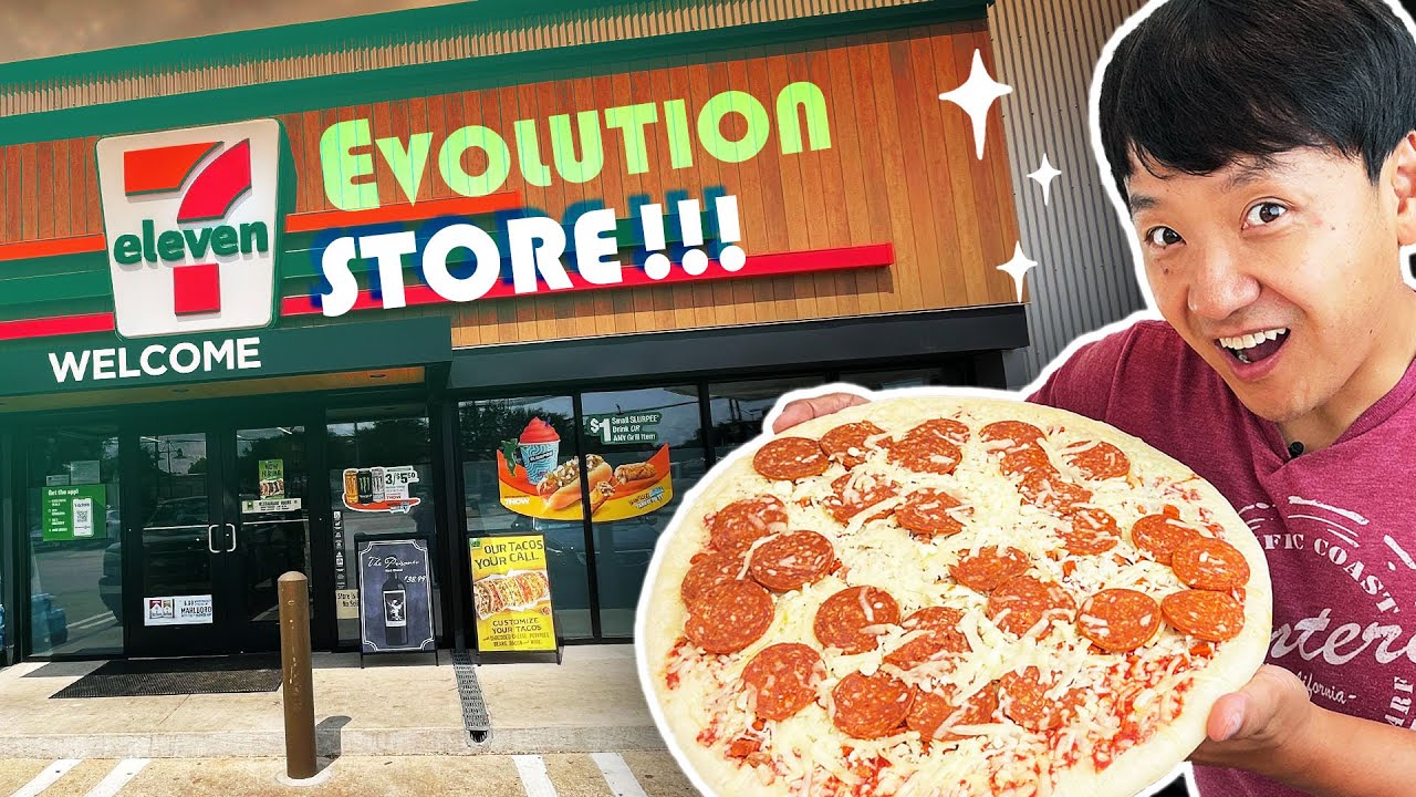 7-ELEVEN “EVOLUTION” Store Food Review in DALLAS TEXAS | BEST 7-Eleven in America! | Strictly Dumpling