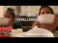 SPICY NOODLE CHALLENGE || this was 2 years ago RAW UNEDITED i apologize for the set up lol