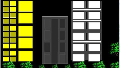 Java NetBeans Graphics Tutorial - How to Draw a Building Environment