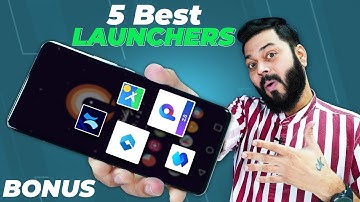 Top 5 Best Android Launchers Of 2021 + Bonus ⚡ May 2021