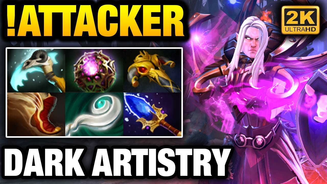 !Attacker: New Dark Artistry Invoker Skill Dota 2