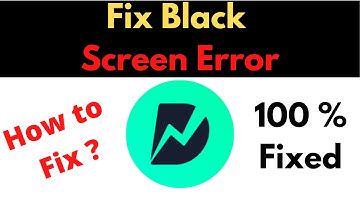 Fix Dunzo App Black Screen Error Problem Solved in Android & Ios - Dunzo App screen issue solved