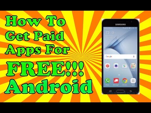 How to get paid apps for free on android device (WORKING 2017!!) - YouTube
