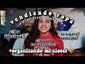 ORGANIZANDO MI CLOSET, sacando ropa yyy CÓMO VENDER ROPA DE SEGUNDA MANO/USADA?? || Ana Díaz