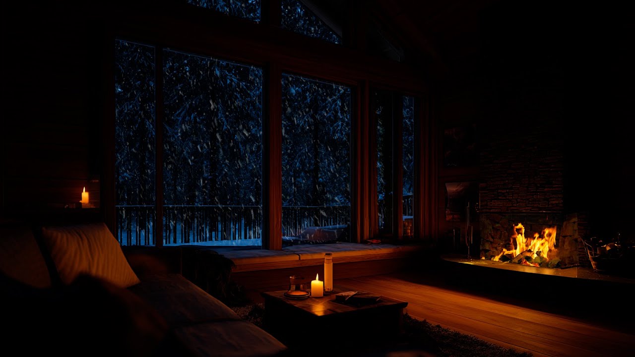 ❄️ Gentle Piano Music for Cold Winter Evenings | Ease Stress, Relax Deeply & Sleep Well