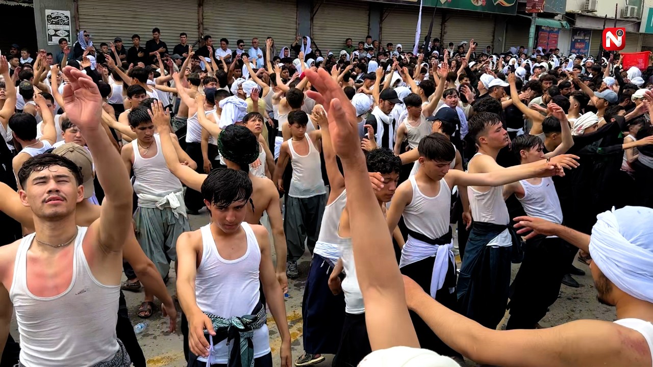 جلوسِ عاشورا میزان چوک سے طوغی روڈ- قائدآباد روڈ اورعلمدار روڈ کوئٹہ 2025