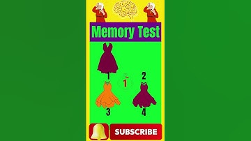 স্মৃতিশক্তি পরীক্ষা 10 | Memory Test | Riddles & Puzzles for IQ Test | অবিদিত জগৎ #shorts