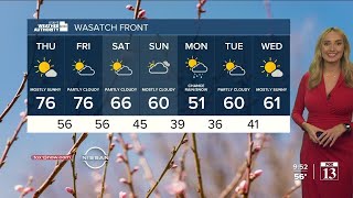 Utah's Weather Authority - Warming up! May 4