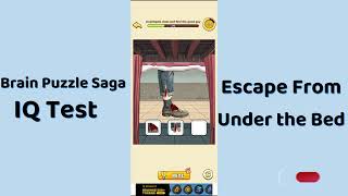 Brain Puzzle Saga IQ Test Escape From Under the Bed | Mini Boss screenshot 5