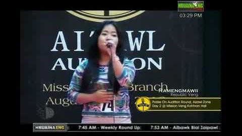 Ramengmawii @ Praise On Audition 2016
