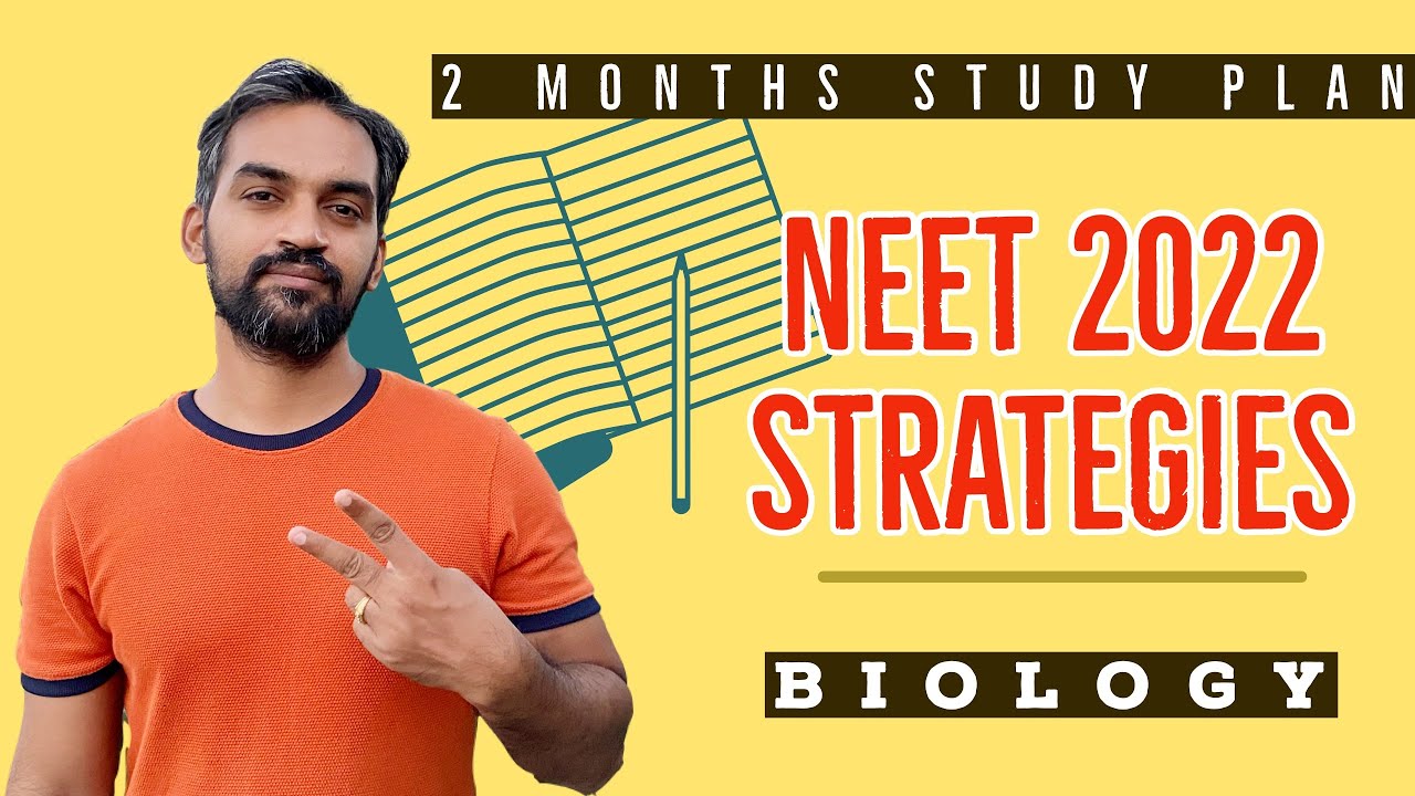 NEET 2022 study plan | NEET summer study strategies - YouTube