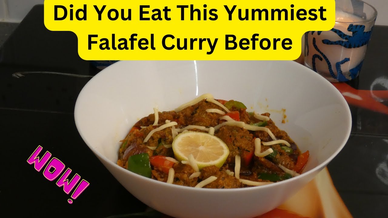 Falafel Curry Delicious Falafel Curry Recipe Vegetarian Food YouTube