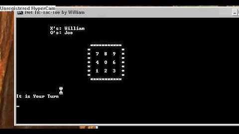 Batch File Game Network Tic Tac Toe