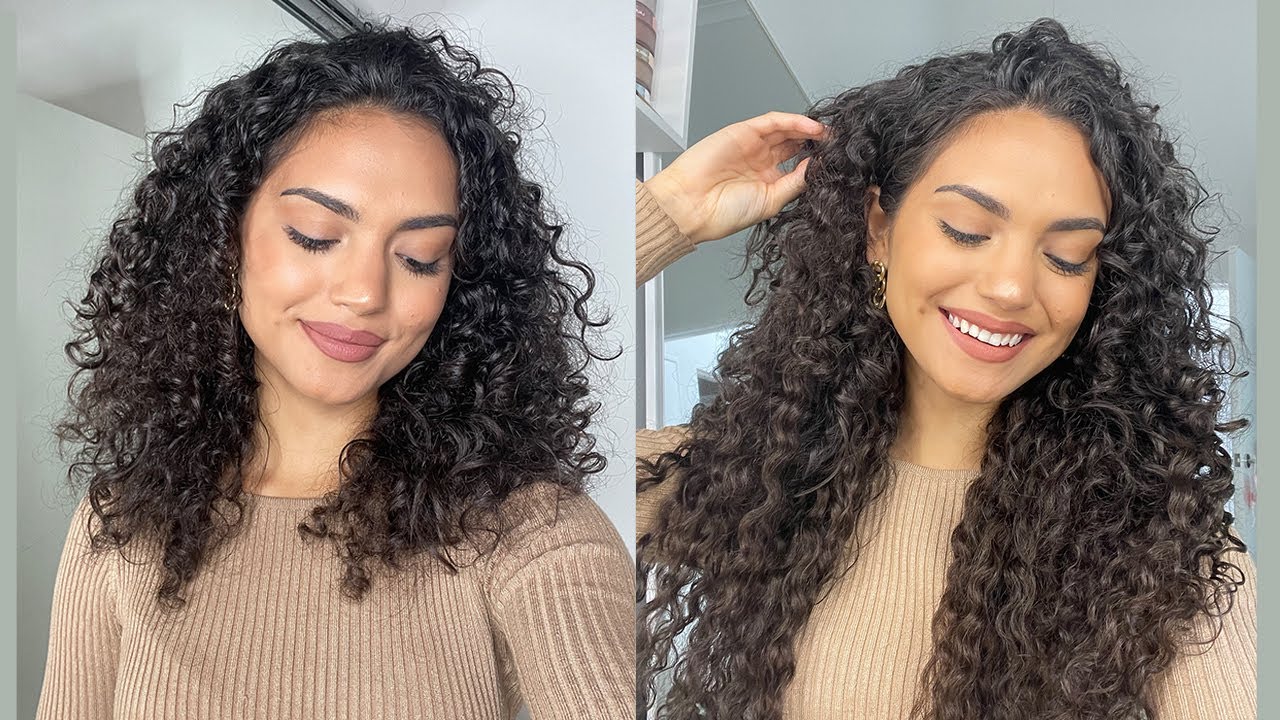 Curly Hair Extensions Tutorial with Bebonia - YouTube
