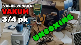 Download Lagu UNBOXING VACCUM VALUE VE 180 N,VACCUM 3/4pk MP3