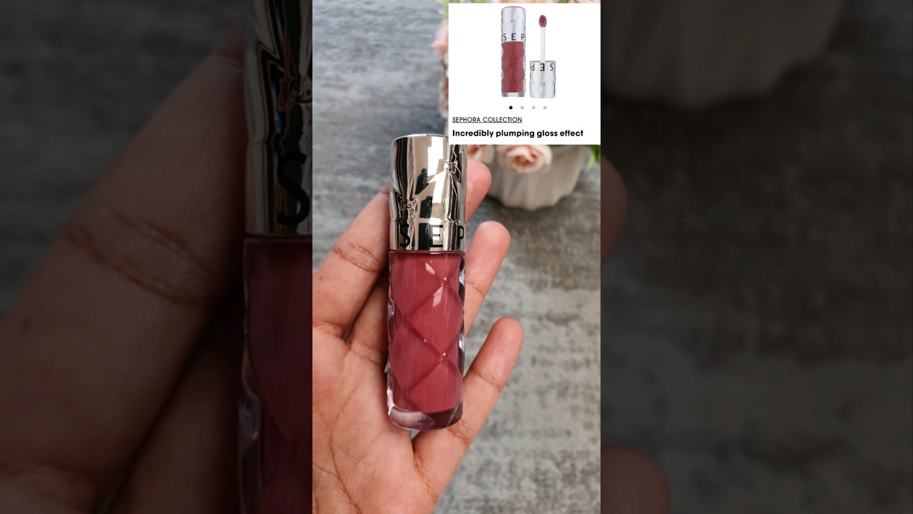 Sephora plumping effect Lipgloss-05 Pumb Up It Red 