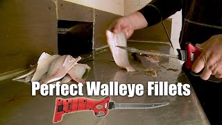 Filleting Walleye with an Electric Knife (Perfect Walleye Filleting Tips)