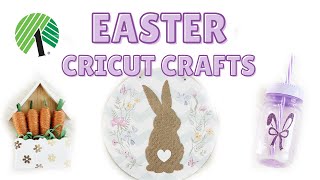 I CAN'T BELIEVE THESE ARE FROM DOLLAR TREE! 🤯 Easter Cricut Hacks You NEED to Try! #diy #dollartree