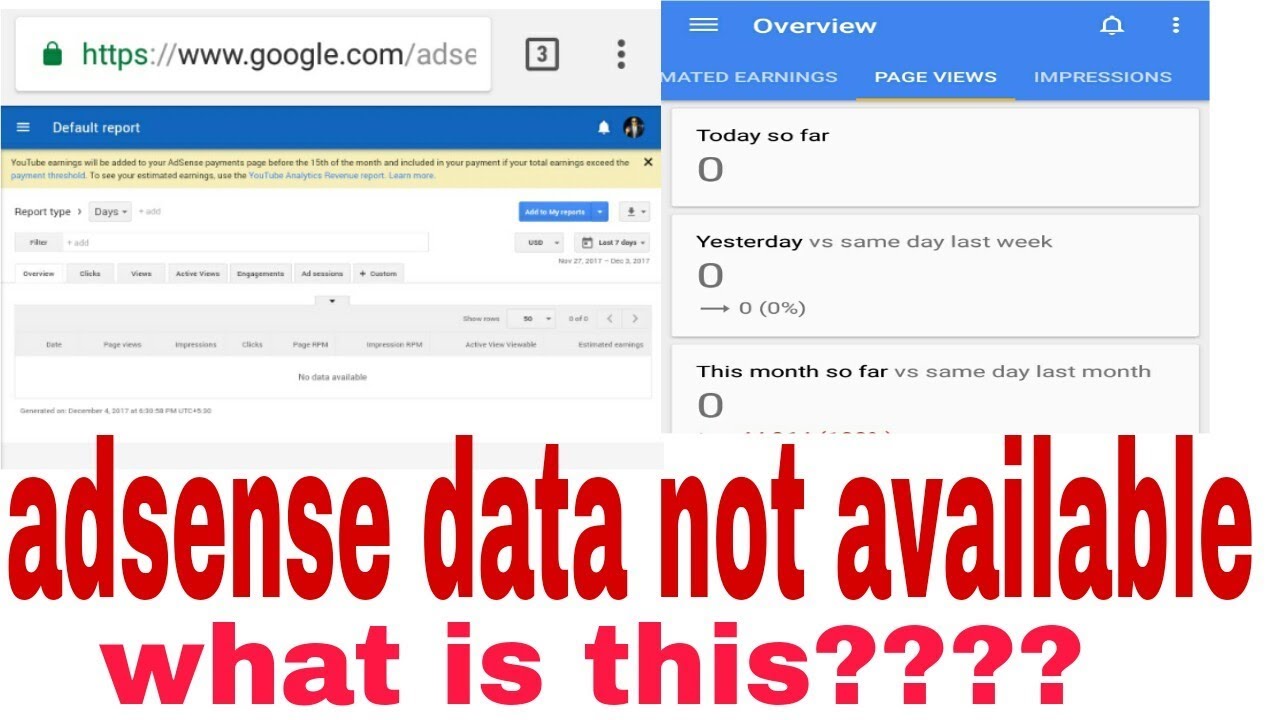 Adsense Menampilkan "Data Tidak Tersedia": Penyebab dan Solusi