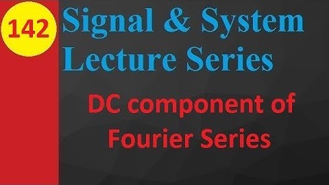DC Component in Fourier Series: Basics, Example, and Graphical Calculation