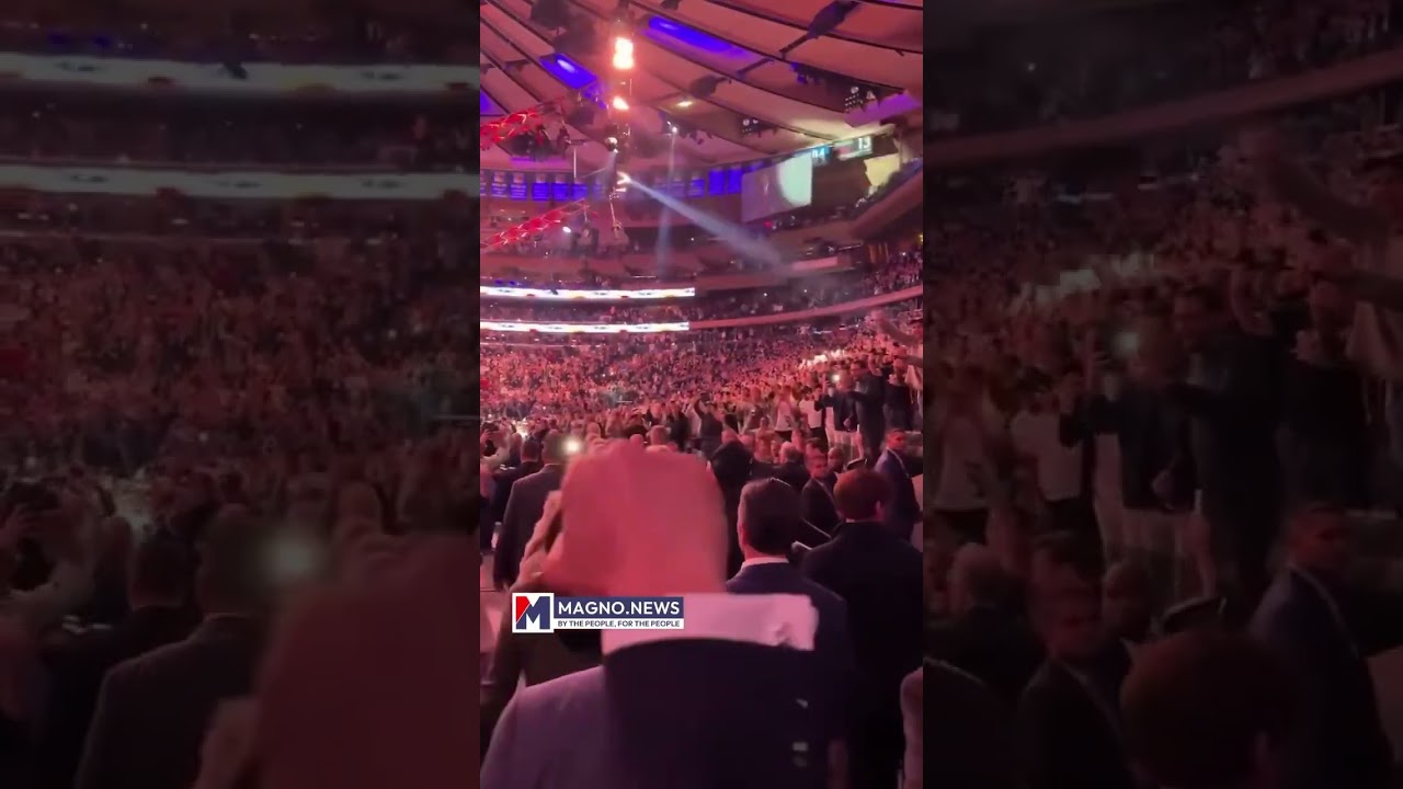 Donald Trump, Elon Musk, RFK Jr, Tulsi Gabbard at UFC 309 in Madison Square Garden, New York City