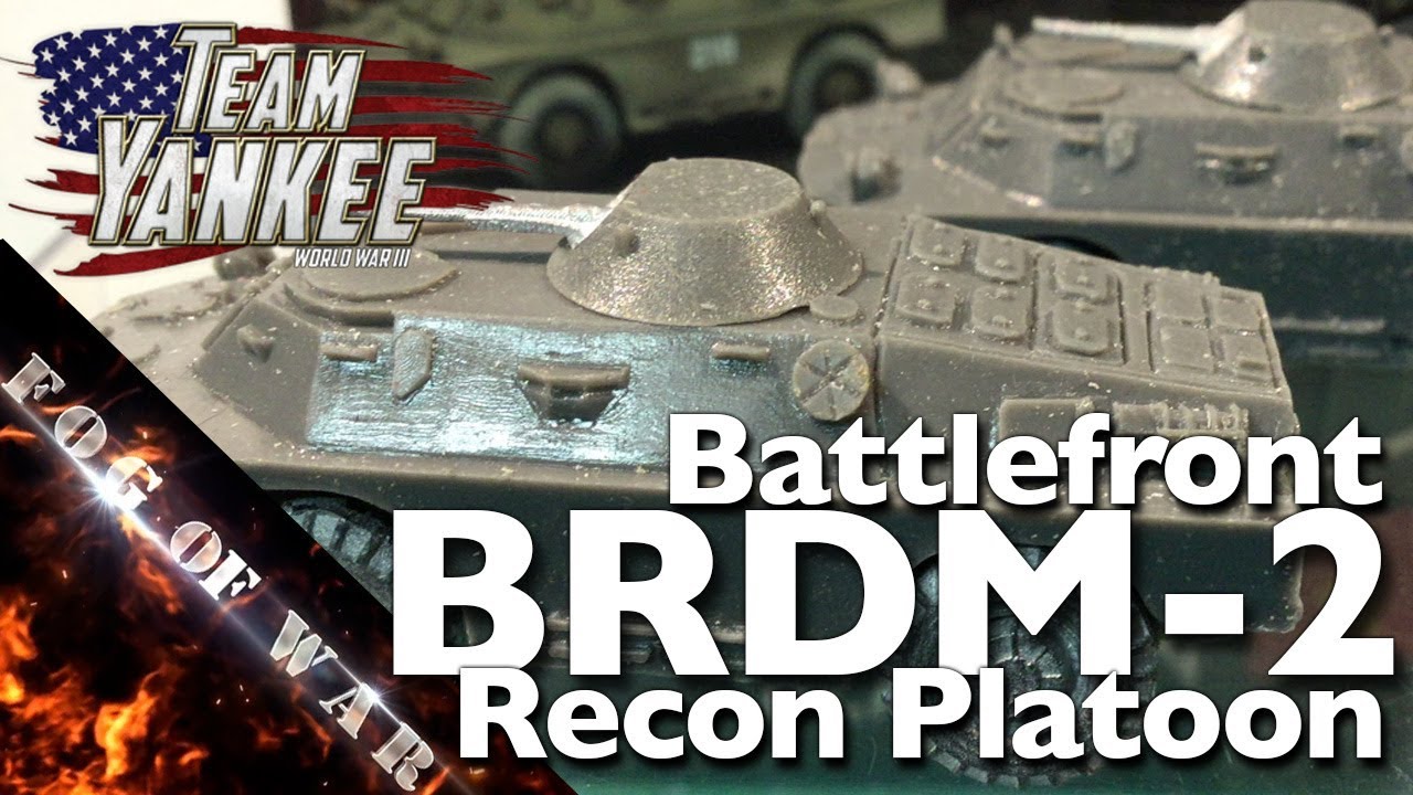 Review | BF BRDM-2 Recon Platoon 15mm | Modern gaming logo