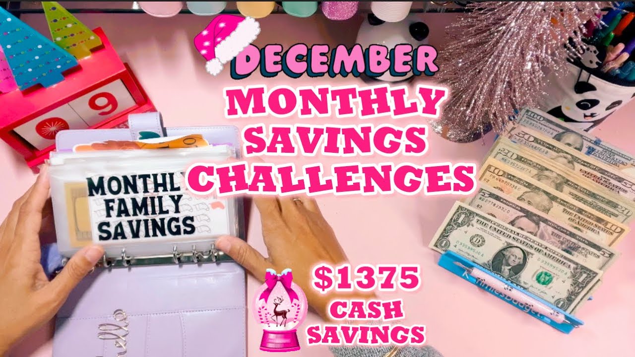 ☃️🌺 Ежемесячная экономия в декабре ☃️🌺 Наличные в размере 1375 долларов США | 6 пройденных испыта...