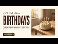 Let's Talk About... A Birthday Party | 英語ボキャブラリー | Learn English Words