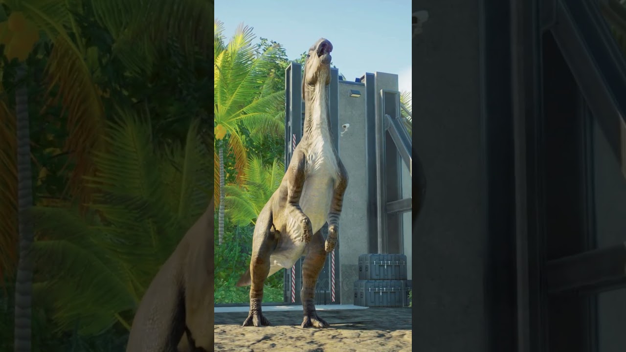 Ceratosaurus vs Parasaurolophus - Jurassic World Evolution 2.