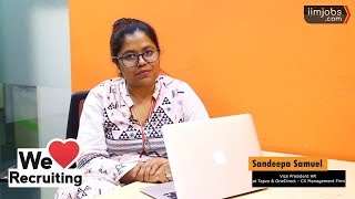 Sandeepa Samuel Tapzo Onedirect Iimjobs.com