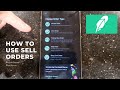 How To Use Sell Orders (Robinhood Platform)