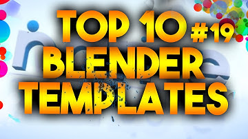 Top 10 Best Blender 3D Intro Templates #19 – FREE DOWNLOADS