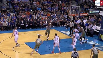 Steven Adams ► With The MONSTROUS Block On Dion Waiters
