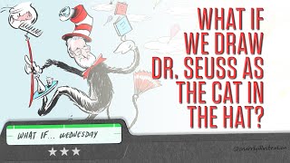 How to draw Dr Seuss as the Cat in the Hat screenshot 5
