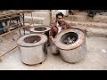 Making a Big Gas Burner Stove with Wonderfull Skills