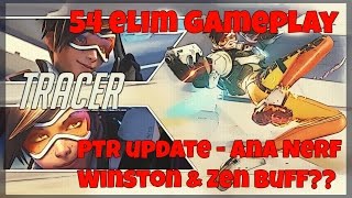 Overwatch - PTR Patch updates Ana Nerf Winston & Zenyata Buff