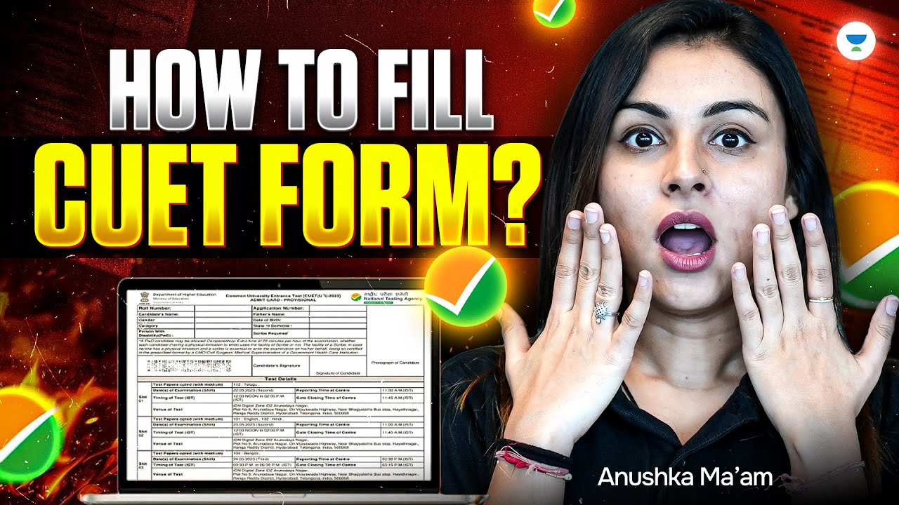 CUET UG 2026 Application Form Filling | Step By Step Process | CUET ...