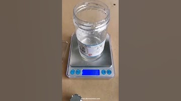 Automatic single nozzle bottle jar liquid filling machine for cream paste jam testing video