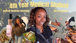 4th Year Med Days in Internal Med & Life In Between - New Hair , Studying, Make-Up GRWM, Market Eats screenshot 5