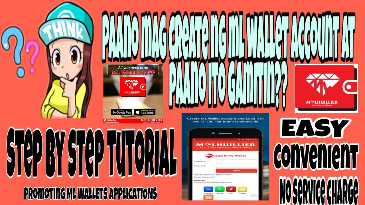 PAANO MAG CREATE NG ACCOUNT SA ML WALLET AT PAANO ITO GAMITIN? STEP BY ...