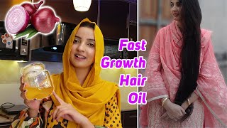 Stop 🖐 Hair Fall 100% Faster Growth Magical Onion Oil at Home