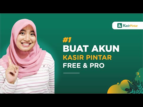 #1 Buat Akun Kasir Pintar Free dan Pro Android