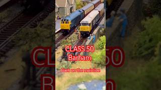 TT120 CLASS 50 BARHAM #hornby #tt120
